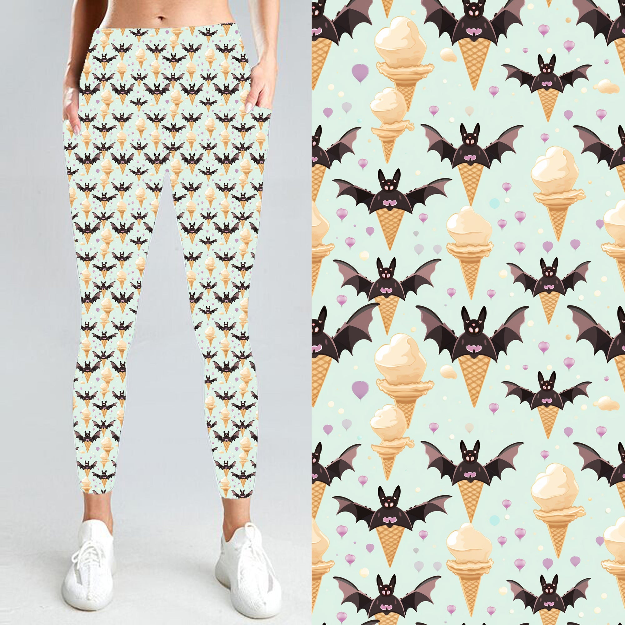 Eye Scream Leggings PREORDER B99