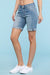 Judy Blue Cuffed Bermuda light shorts