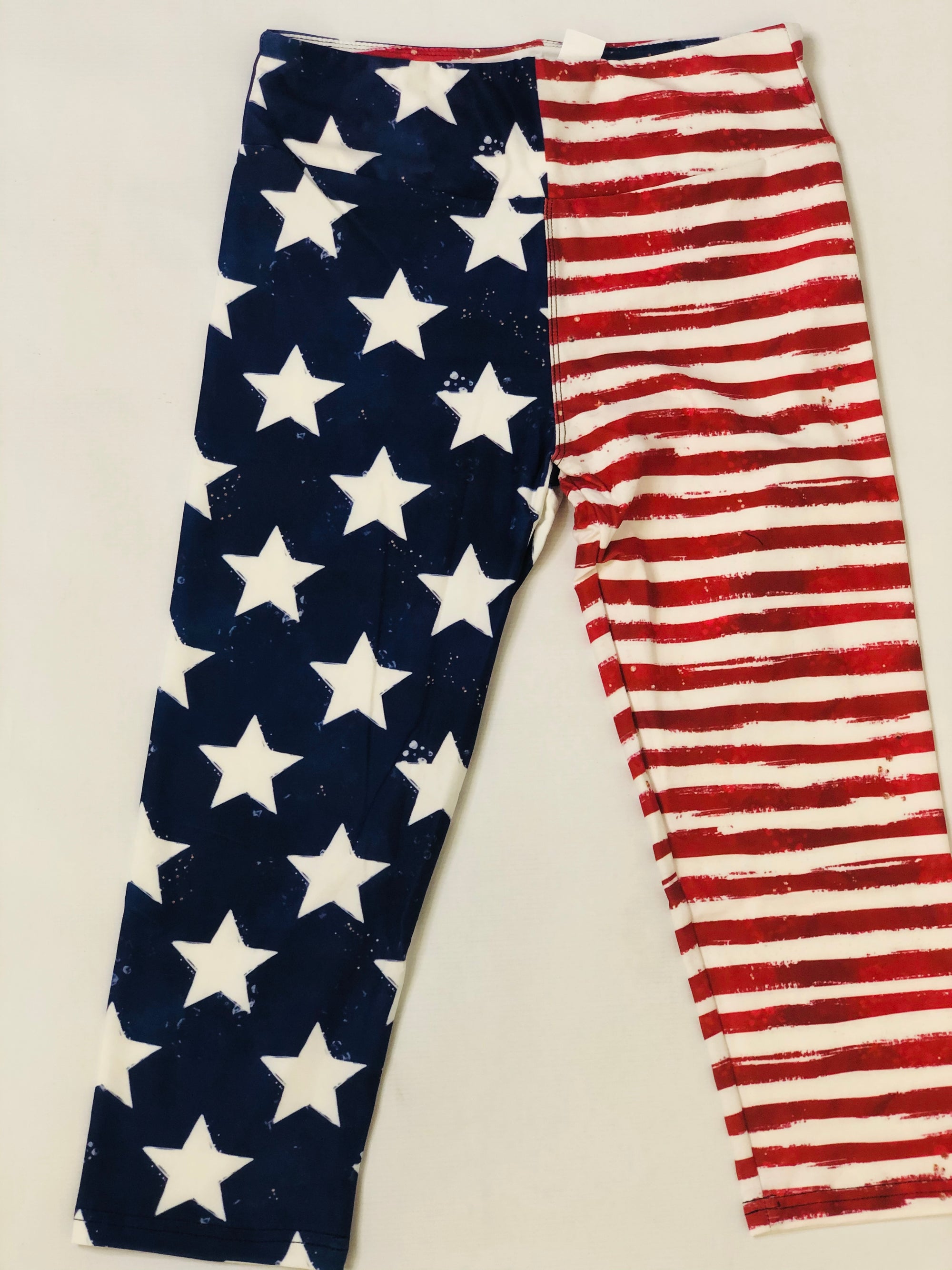 Stars and stripes Capri leggings