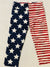 Stars and stripes Capri leggings