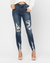 Judy Blue high waist leopard patch skinny