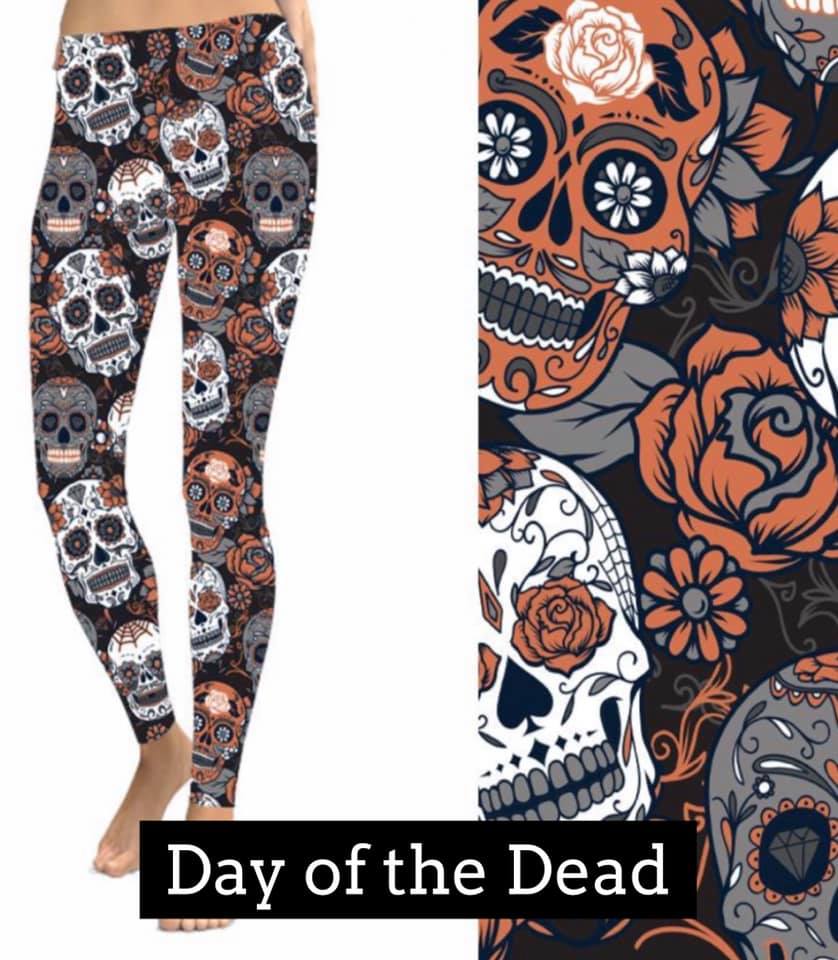 Day of the Dead Leggings