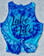 Lake life Tie dye Graphic Tank