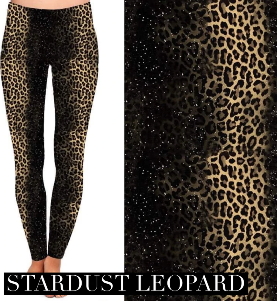 Stardust Leopard leggings